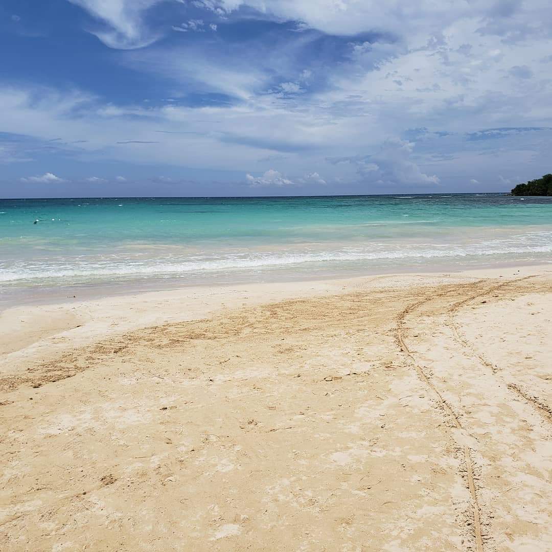 Nearby beach in St. Ann