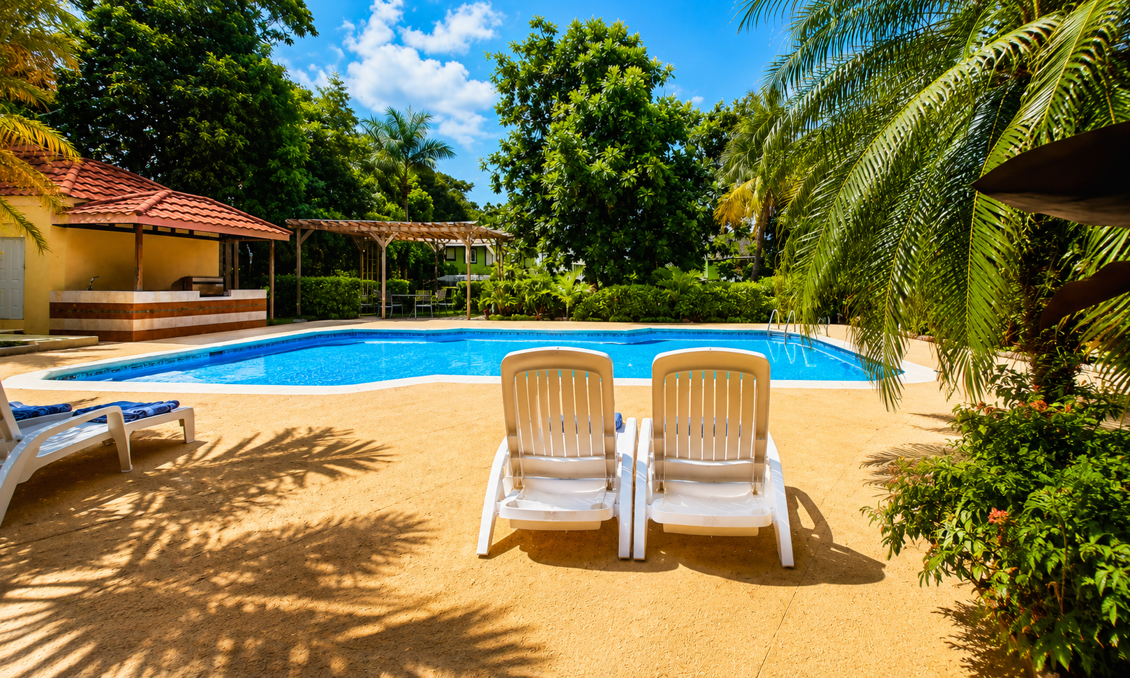 Pool at Villa Esperanza