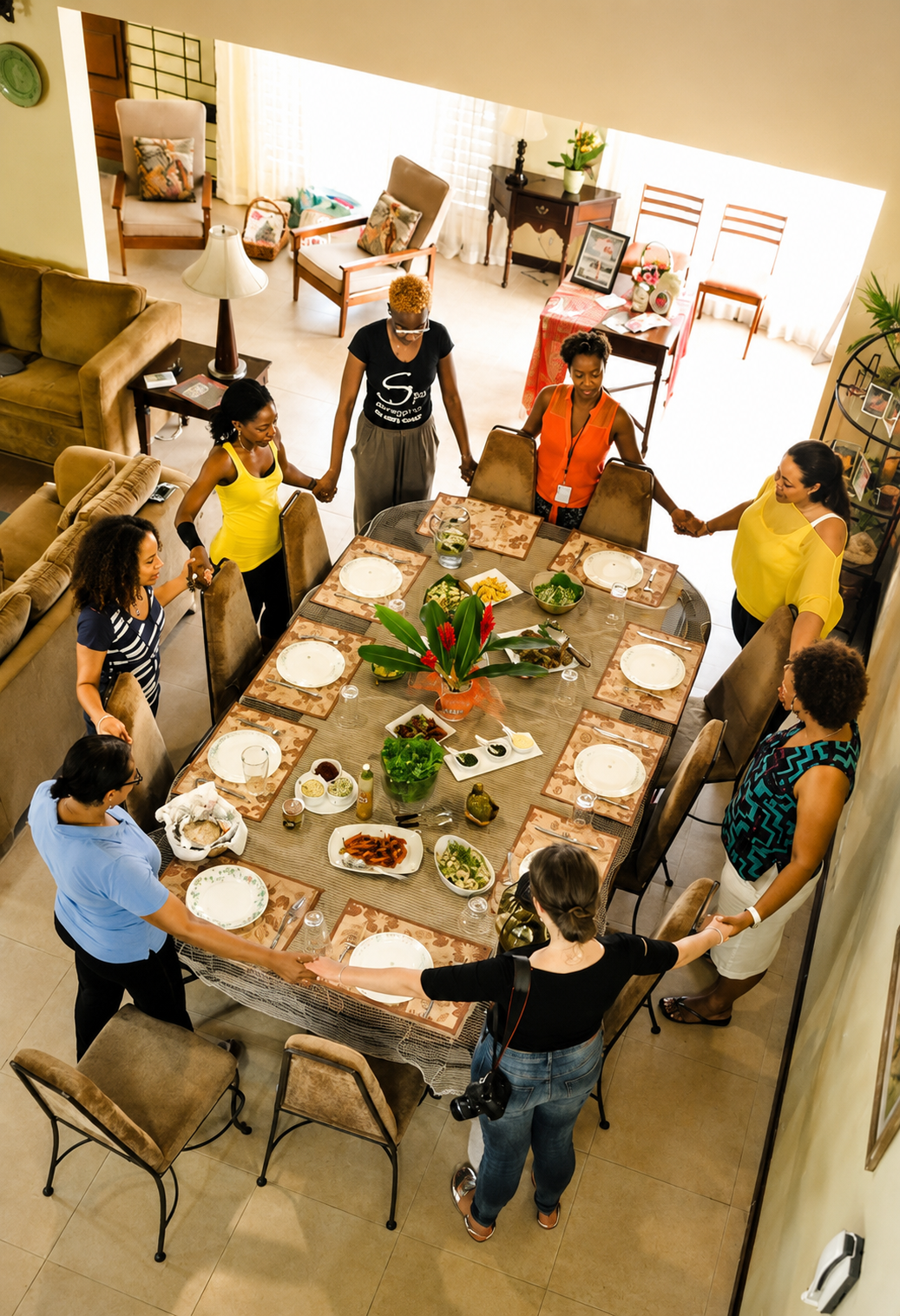 Fresh wellness meal demonstration